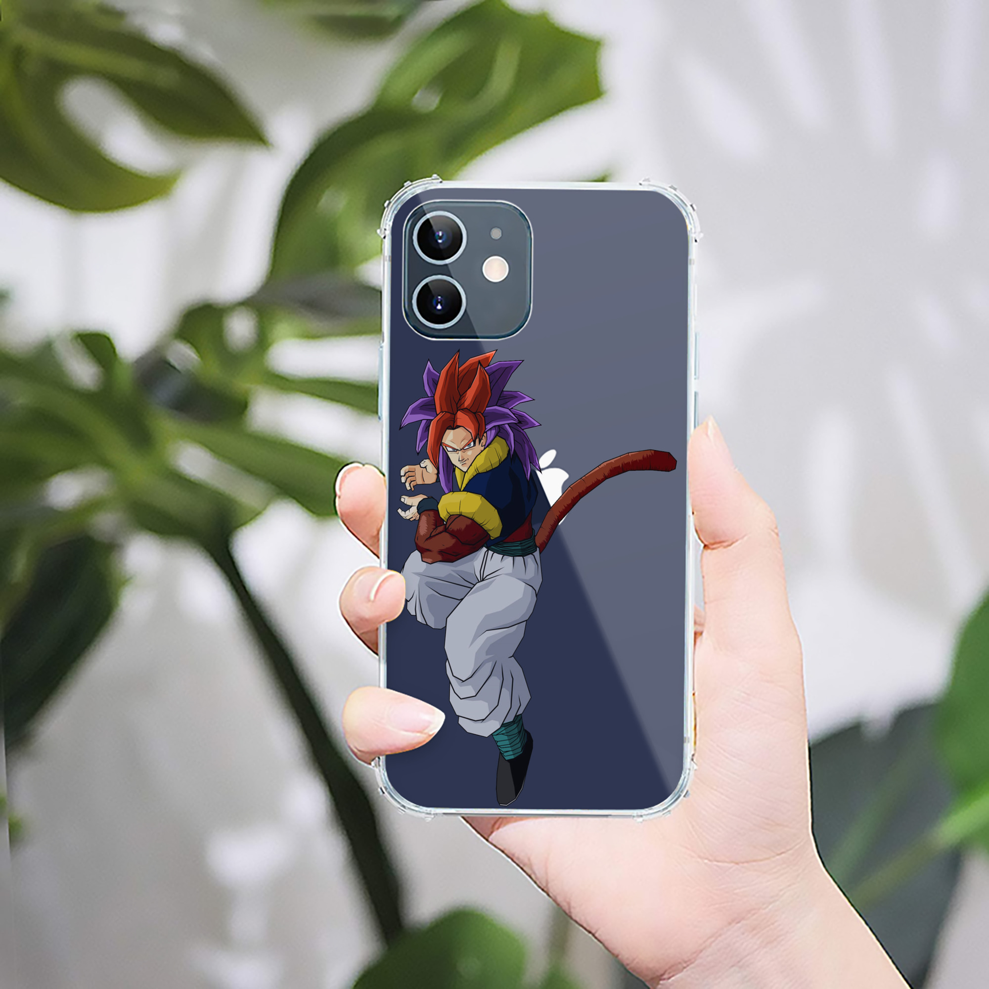 （画像用） ドラゴンボール DRAGON BALL 【iPhone 12シリーズ対応】透明スマホケース（クリアソフトケース）